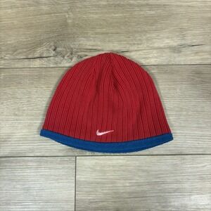 Vintage Y2K / Early 2000s 76ers American Basketball Fully Reversible Nike Beanie